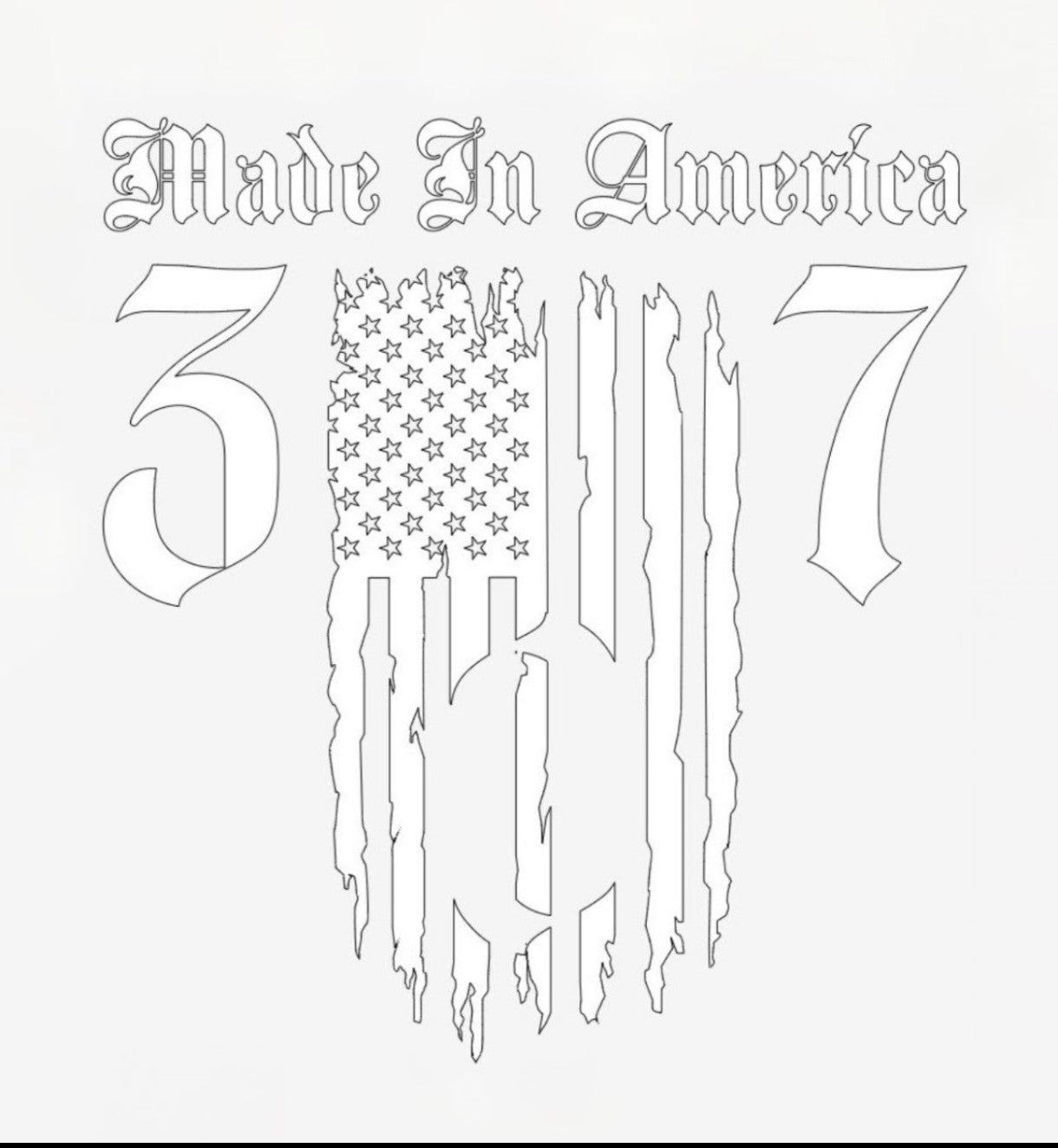 Made In America (307) 5X5"