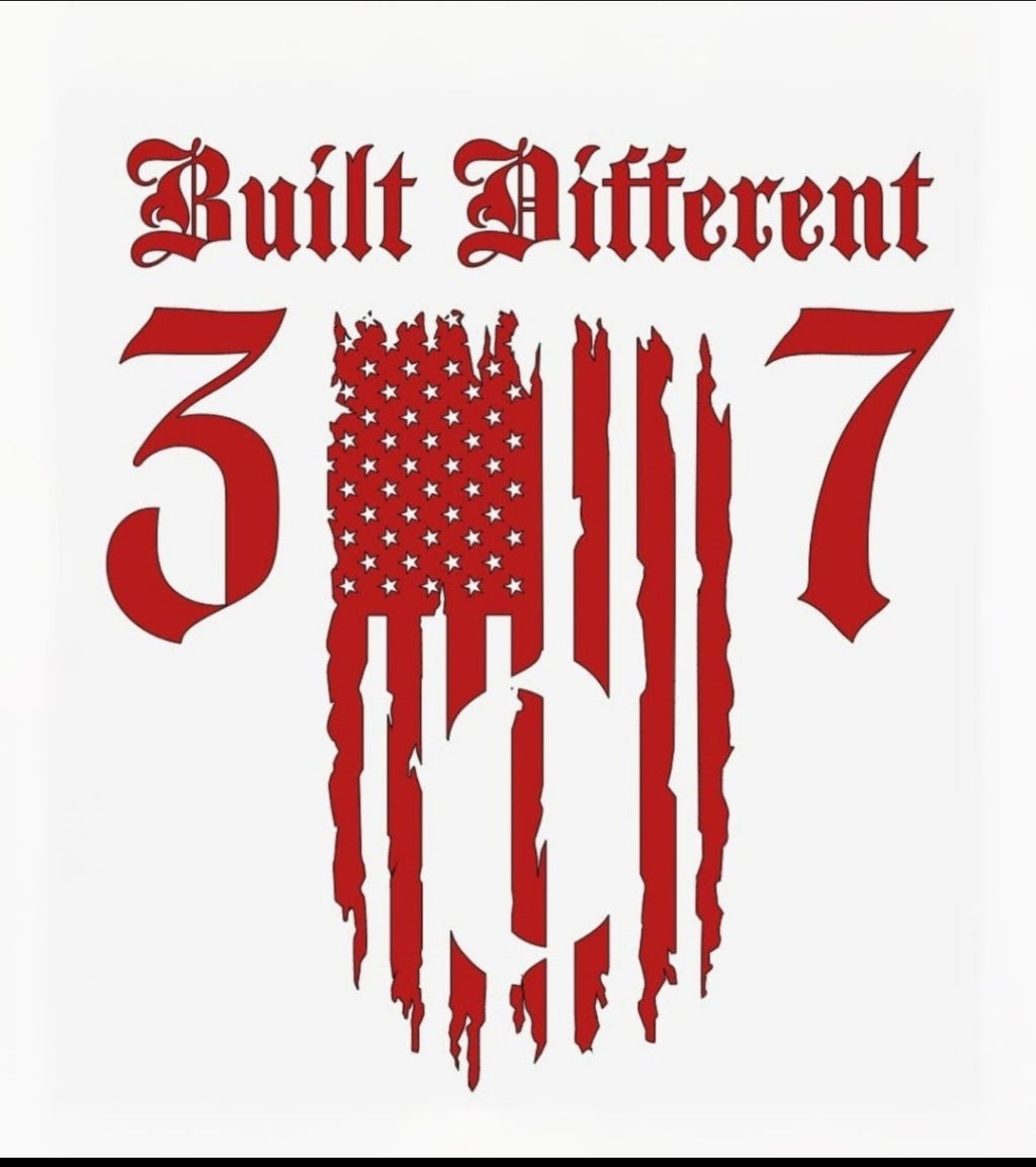 Built Different (307) 5X5"