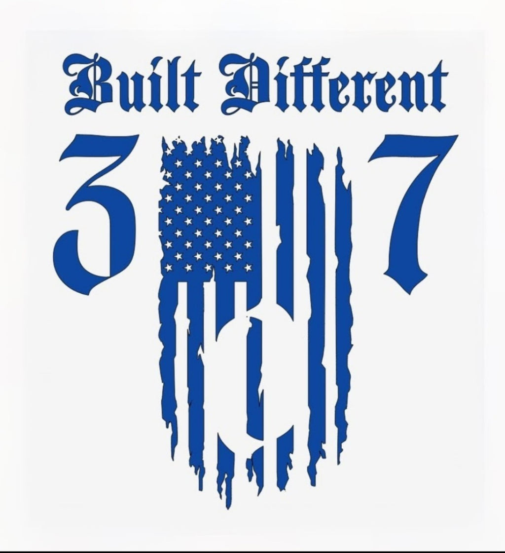 Built Different (307) 5X5"